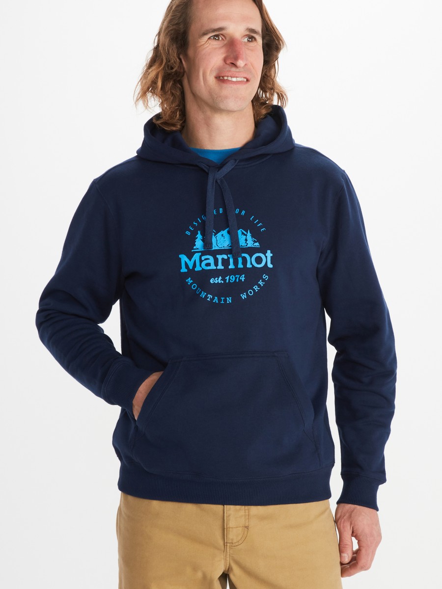 Толстовка мужская Marmot Culebra Peak Hoody | День сурка