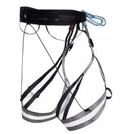 Страховочная система Black Diamond Couloir Ultralight Harness | White/Black | Вид 1