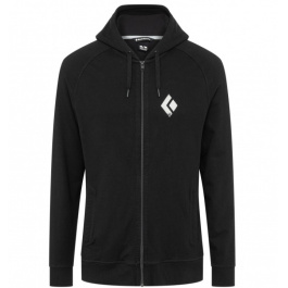 Толстовка мужская Black Diamond M CHALKED UP FZ HOODY | Black | Вид 1