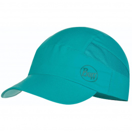 Кепка BUFF Pack Trek Cap Solid | Solid Deep Sea Green | Вид 1