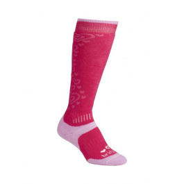 Носки детские Bridgedale Girl's All Mountain Kid's | Raspberry/Pink | Вид 1