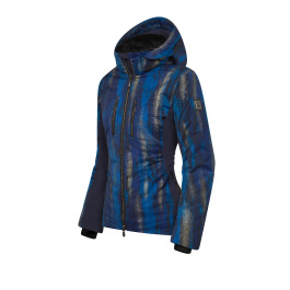 Куртка женская Descente Nova | Nautical Blue Brush Print | Вид 1
