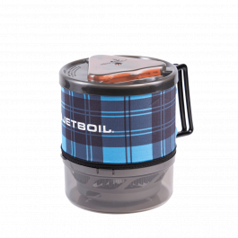 Неопреновый чехол Jetboil Minimo Cozy | Blue Plaid | Вид 1