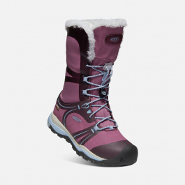 Сапоги подростковые KEEN TERRADORA WINTER WP Y | Wine Tasting/Tulipwood | Вид 1