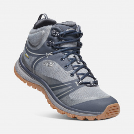 Ботинки женские KEEN Terradora Mid WP W | Blue Nights/Blue Mirage | Вид 1