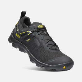 Кроссовки KEEN Venture WP M | Black/Keen Yellow | Вид 1