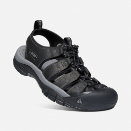 Сандалии KEEN Newport | Black/Steel Grey | Вид 1