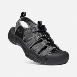 Сандалии KEEN Newport H2 | Black/Steel Grey | Вид 1