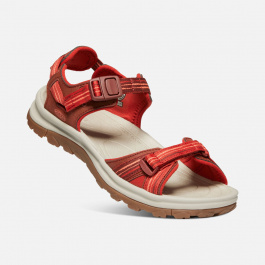 Сандалии женские KEEN Terradora II Open Toe Sandal W | Dark Red/Coral | Вид 1