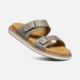 Сандалии женские KEEN Lana Slide W | Drizzle/Silver Birch | Вид 1