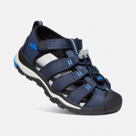 Сандалии подростковые KEEN Newport Neo H2 Y | Blue Nights/Brilliant Blue | Вид 1