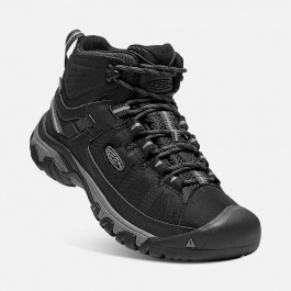 Ботинки KEEN Targhee Exp Mid WP M | Black/Steel Gray | Вид 1