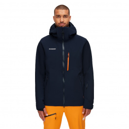 Куртка мужская Mammut Stoney HS Thermo Jacket Men | Marine/Vibrant Orange | Вид 1