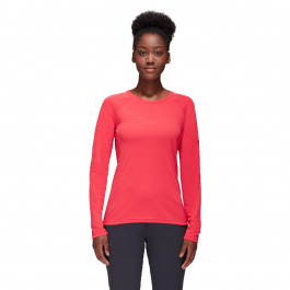 Футболка с длинным рукавом женская Mammut Aegility Longsleeve Women | Sunset | Вид 1