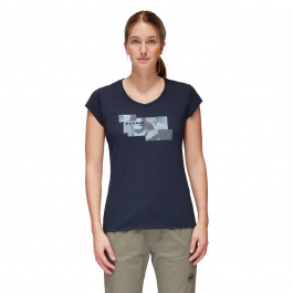 Футболка женская Mammut Trovat T-Shirt Women | Marine | Вид 1