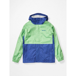 Куртка детская Marmot Boy's PreCip Eco Jacket | Emerald/Royal Night | Вид 1