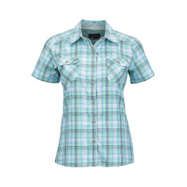 Рубашка женская Marmot Wm's Zoey SS | Aqua Blue | Вид 1