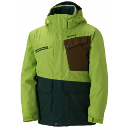 Куртка детская Marmot Boy's Space Walk Jacket | Vermouth/Deep Forest | Вид 1