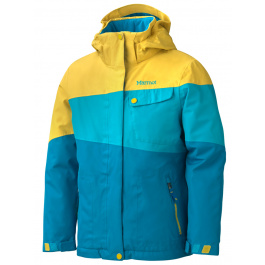 Куртка детская Marmot Girl'S Moonstruck Jacket | Aqua Blue/Yellow Vapor | Вид 1