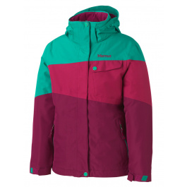 Куртка детская Marmot Girl'S Moonstruck Jacket | Plum Rose/Lush | Вид 1