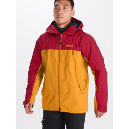 Куртка мужская Marmot Alpinist GORE TEX Jacket | Team Red/Golden Sun | Вид 1