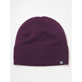 Шапка мужская Marmot Lightweight Merino Beanie | Purple Fig | Вид 1