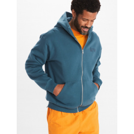 Толстовка мужская Marmot MMW Circle H Full Zip Hoody | Dusty Teal | Вид 1