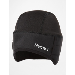 Шапка мужская Marmot Windstopper Beanie | Black | Вид 1