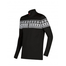 Пуловер мужской Newland MAN T-NECK Adamello | Nero/Bianco | Вид 1