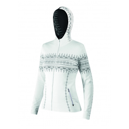 Толстовка женская Newland Staffi HOODIE LADY DH400 | White/Black | Вид спереди