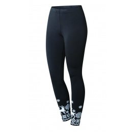 Леггинсы женские Newland Stella LEGGING LADY DH240 | Black/White | Вид 1