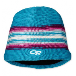 Шапка детская Outdoor Research Kid's Spitsbergen Beanie | Turquoise/Berry | Вид 1