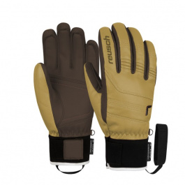 Перчатки Мужской Reusch Highland R-Tex Xt | Camel/Dark Brown | Вид 1