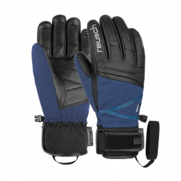 Перчатки женские Reusch Mikaela Shiffrin R-Tex XT | Black/Dress Blue | Вид 1